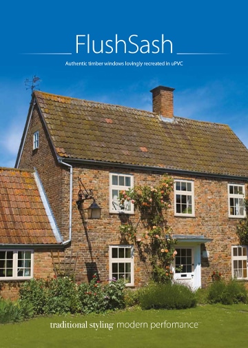 FlushSash uPVC Timber Windows Brochure Cover