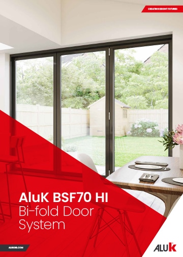 AluK BSF HI Bi fold Brochure cover