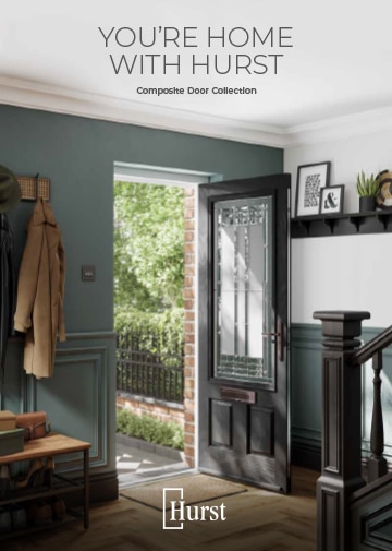 Hurst Composite Doors brochure cover